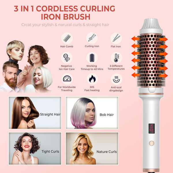 Effortless Styling Heated Brush